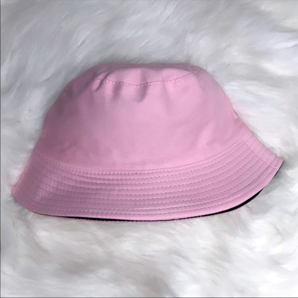 Reversible Pink Bucket hat
